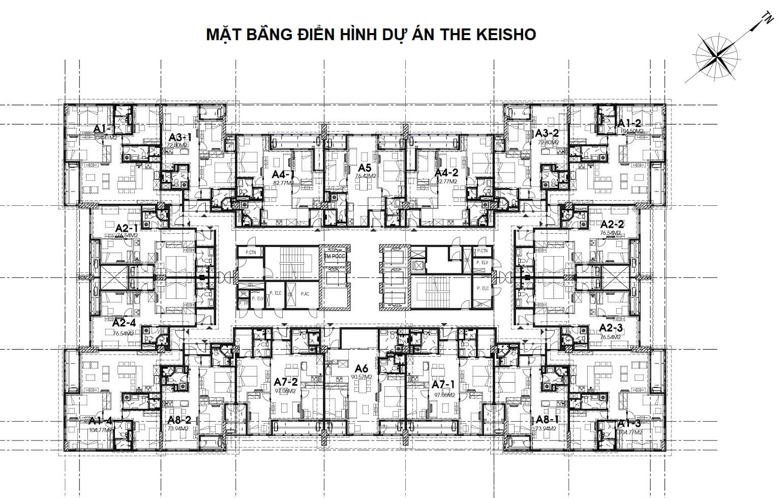 mặt bằng dự án the keisho long biên